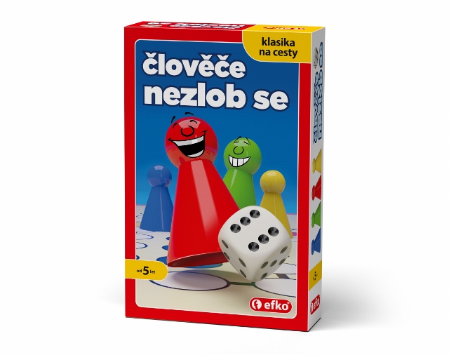EFKO ČLOVĚČE, NEZLOB SE ! – společenská hra na cesty – hračka pro děti