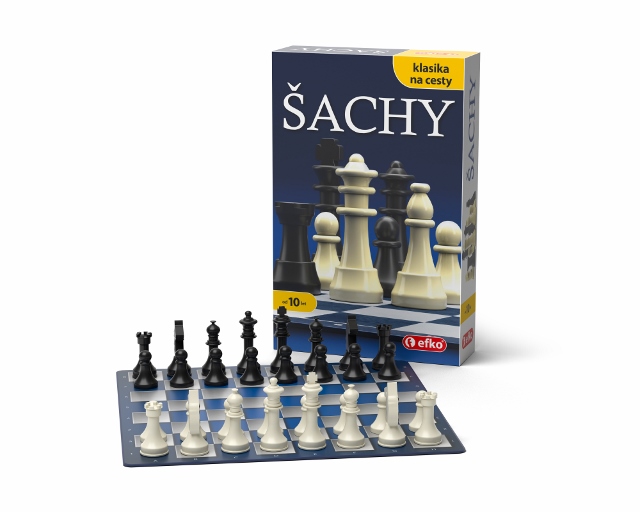 EFKO ŠACHY – společenská hra na cesty – hračka pro děti