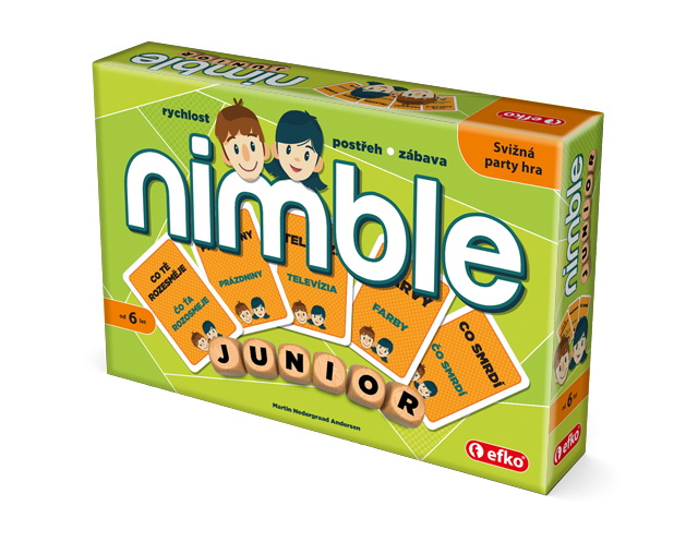 EFKO NIMBLE PRO DĚTI - JUNIOR, párty hra – hračka pro děti