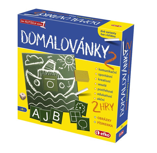 EFKO DOMALOVÁNKY OBRÁZKY A PÍSMENKA – hračka pro děti