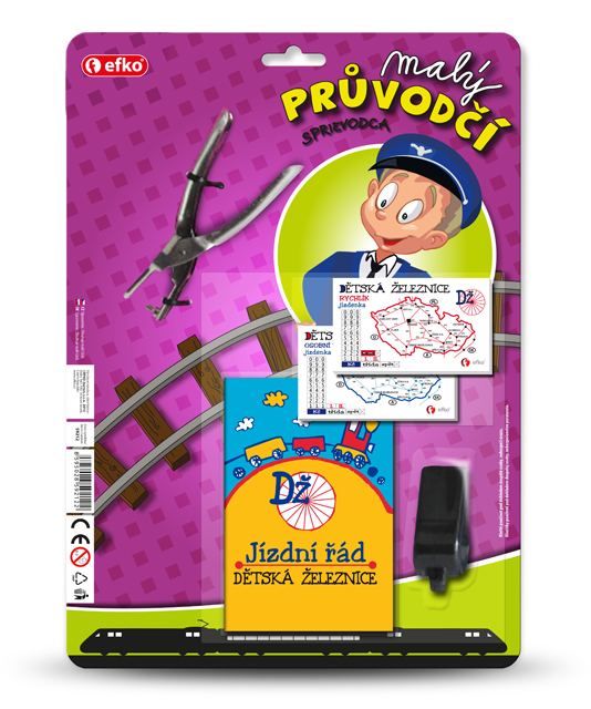 EFKO MALÝ PRUVODČÍ - blistr – hračka pro děti