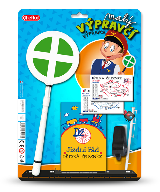 EFKO MALÝ VÝPRAVČÍ - blistr – hračka pro děti