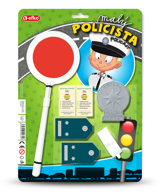 EFKO MALÝ POLICISTA - blistr – hračka pro děti