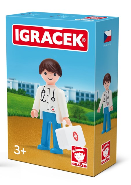 EFKO IGRÁČEK Doktor s doplňky – hračka pro děti