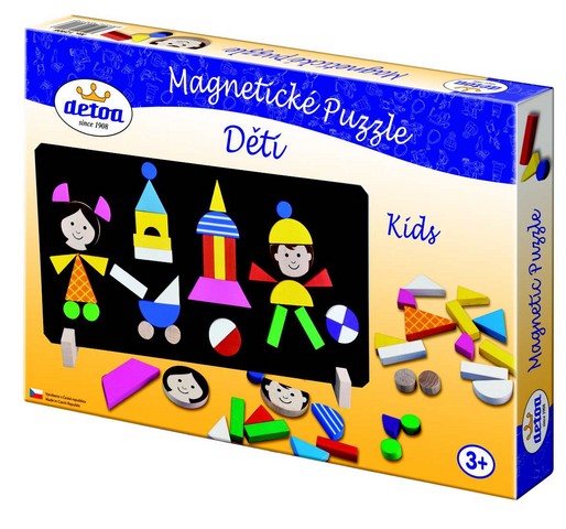 DETOA Magnetické puzzle Děti – hračka pro děti