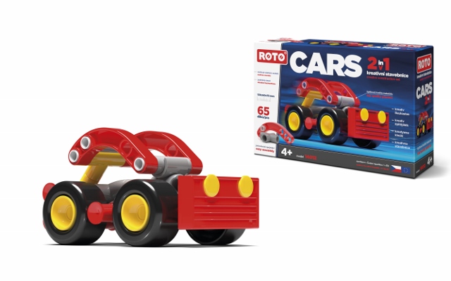 EFKO ROTO 2v1 Bugina, 65 dílků – hračka pro děti
