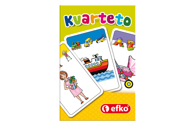 EFKO Kvarteto BABY – hračka pro děti