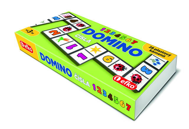 EFKO Domino ČÍSLICE – hračka pro děti