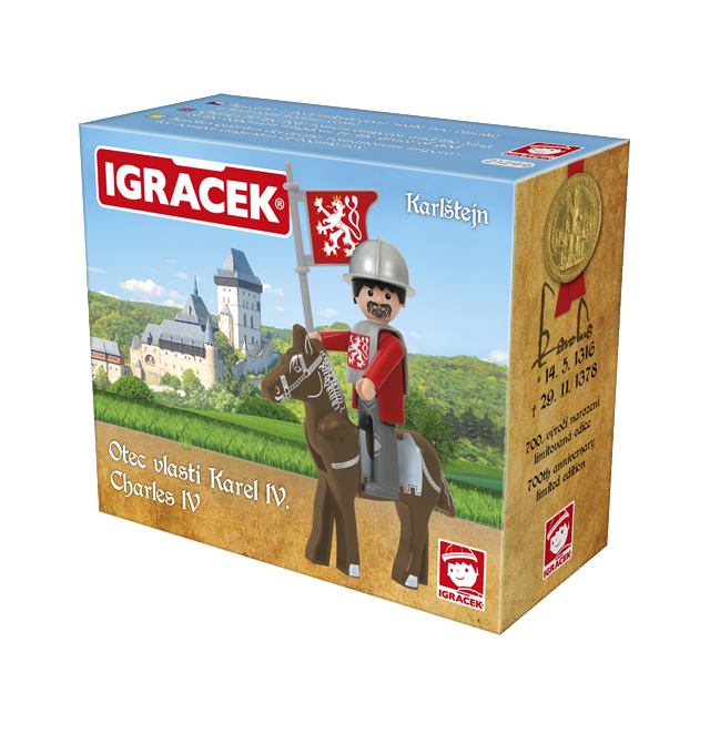 EFKO IGRÁČEK - Karel IV - Karlštejn – hračka pro děti