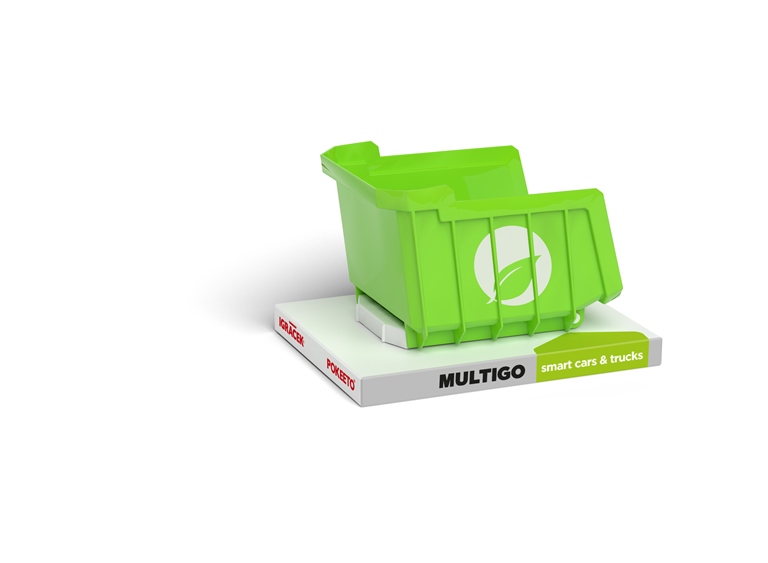 EFKO MULTIGO GREEN CITY - sklápěčka – hračka pro děti