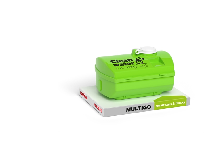 EFKO MULTIGO GREEN CITY - cisterna – hračka pro děti