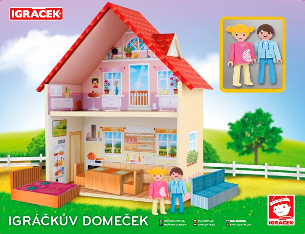 EFKO IGRÁČKŮV domeček – hračka pro děti