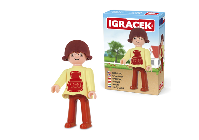EFKO IGRÁČEK Family - babička – hračka pro děti