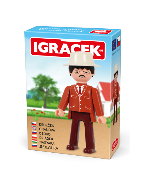 EFKO IGRÁČEK Family - dědeček – hračka pro děti