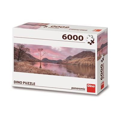 DINO JEZERO V HORÁCH 6000 Puzzle – hračka pro děti