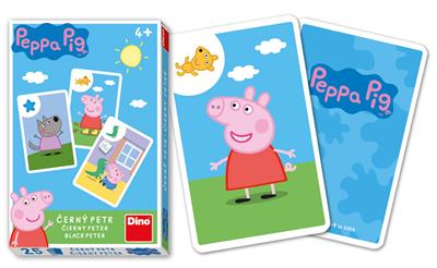 DINO PEPPA PIG Černý Petr – hračka pro děti