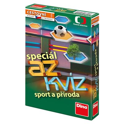 DINO AZ KVÍZ SPECIÁL: SPORT A PŘÍRODA Cestovní hra – hračka pro děti