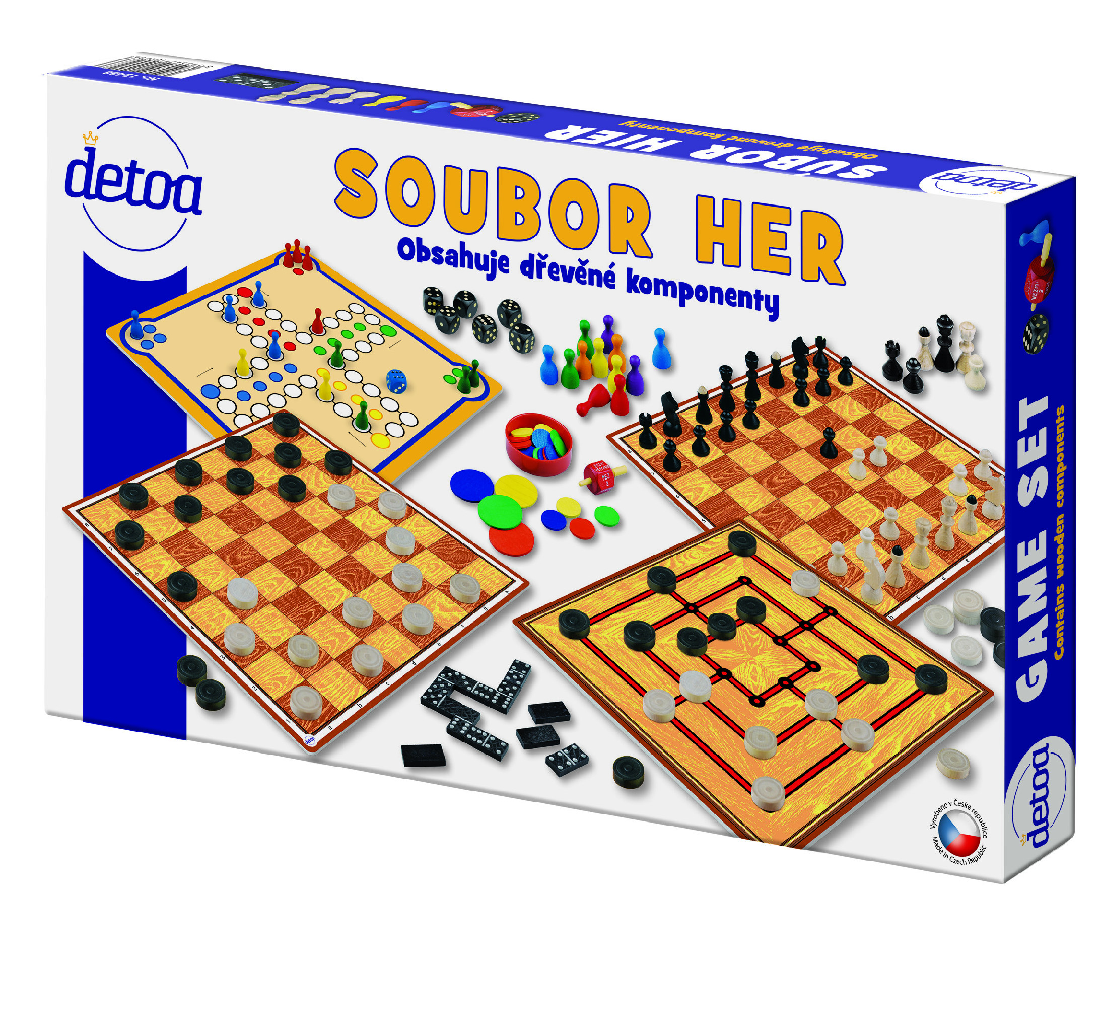 DETOA Soubor her – hračka pro děti