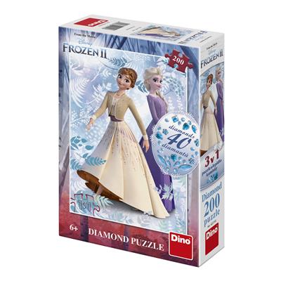 DINO FROZEN II 200 diamond Puzzle NOVÉ – hračka pro děti