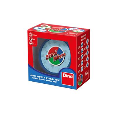 DINO ZEMĚ MĚSTO Cestovní hra – hračka pro děti