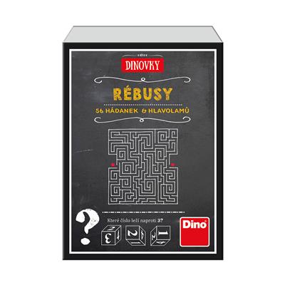 DINO RÉBUSY Cestovní hra – hračka pro děti