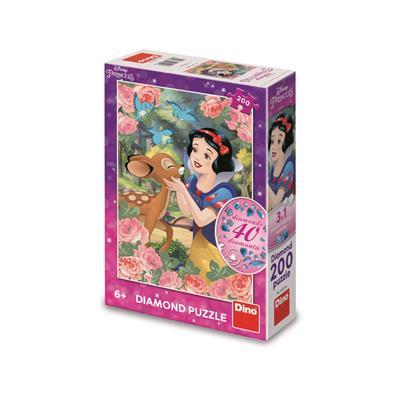 DINO SNĚHURKA A SRNKA 200 diamond Puzzle – hračka pro děti