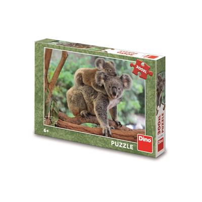 DINO KOALA S MLÁĎÁTKEM 300 XL Puzzle – hračka pro děti