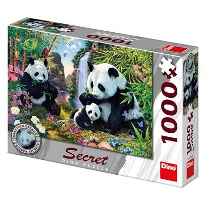 DINO PANDY 1000 secret collection Puzzle NOVÉ – hračka pro děti