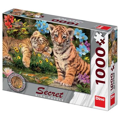 DINO TYGŘÍCI 1000 secret collection Puzzle NOVÉ – hračka pro děti