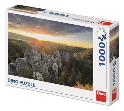 DINO SKALNATÉ STĚNY 1000 Puzzle – hračka pro děti