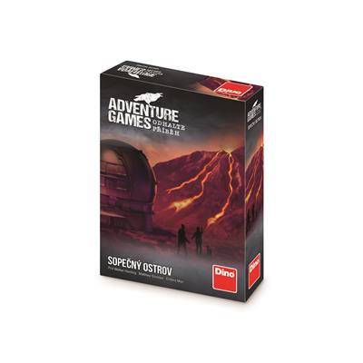 DINO ADVENTURE GAMES: SOPEČNÝ OSTROV Párty hra – hračka pro děti