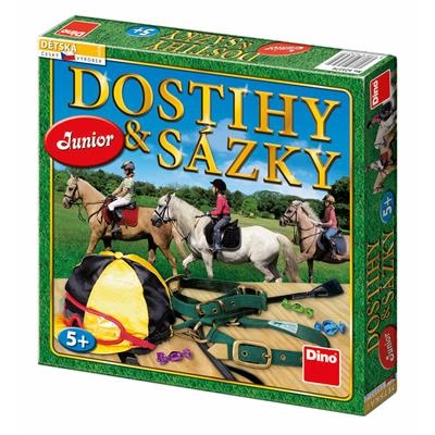 DINO DOSTIHY A SÁZKY JUNIOR Dětská hra – hračka pro děti