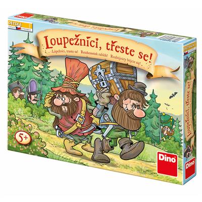 DINO LOUPEŽNÍCI TŘESTE SE! Dětská hra – hračka pro děti
