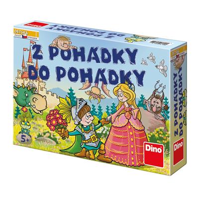 DINO Z POHÁDKY DO POHÁDKY Dětská hra – hračka pro děti