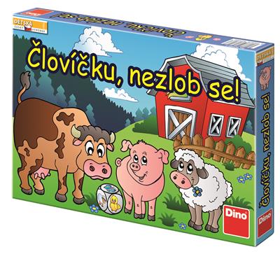DINO ČLOVÍČKU NEZLOB SE Dětská hra – hračka pro děti