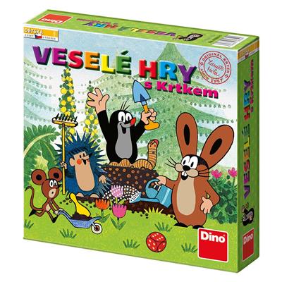 DINO VESELÉ HRY S KRTKEM Dětská hra – hračka pro děti