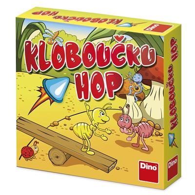 DINO KLOBOUČKU HOP Dětská hra – hračka pro děti