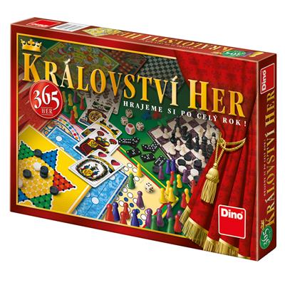 DINO KRÁLOVSTVÍ HER (365 HER) Rodinná hra – hračka pro děti