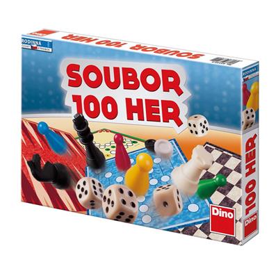 DINO SOUBOR 100 HER Rodinná hra – hračka pro děti