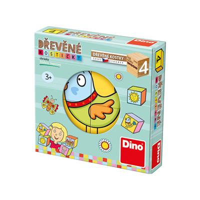 DINO KOSTIČKY PRO NEJMENŠÍ DĚTIČKY 4K – hračka pro děti