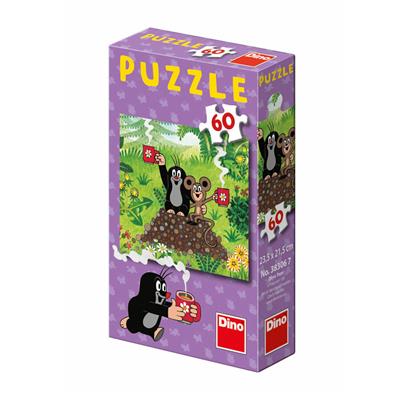 DINO JAK KRTEK UZDRAVIL MYŠKU 60 Puzzle – hračka pro děti