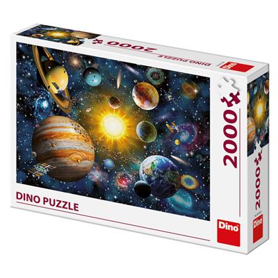 DINO SLUNEČNÍ SOUSTAVA 2000 Puzzle NOVÉ – hračka pro děti