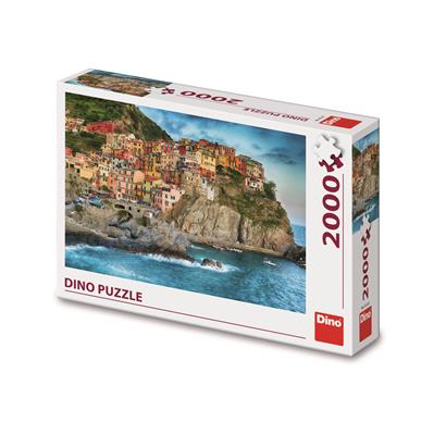 DINO BAREVNÁ MANAROLA 2000 Puzzle – hračka pro děti