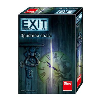 DINO ÚNIKOVÁ HRA: OPUŠTĚNÁ CHATA Párty hra – hračka pro děti