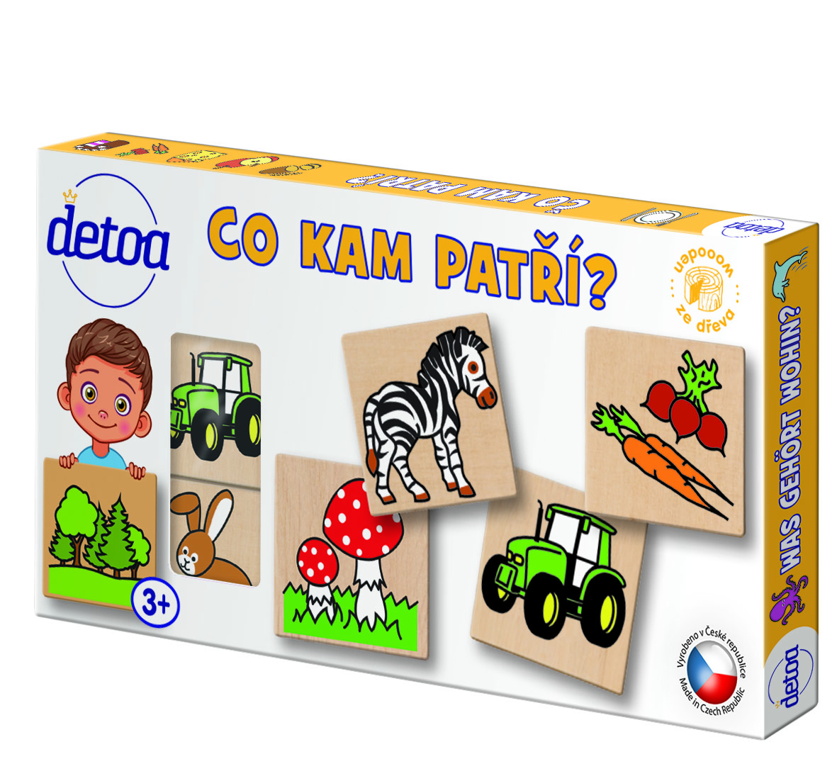 DETOA Co kam patří? – hračka pro děti