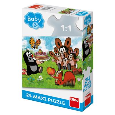 DINO KRTEK: NAROZENINY 24 maxi Puzzle NOVÉ – hračka pro děti