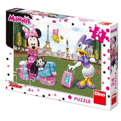 DINO MINNIE V PAŘÍŽI 24 Puzzle NOVÉ – hračka pro děti