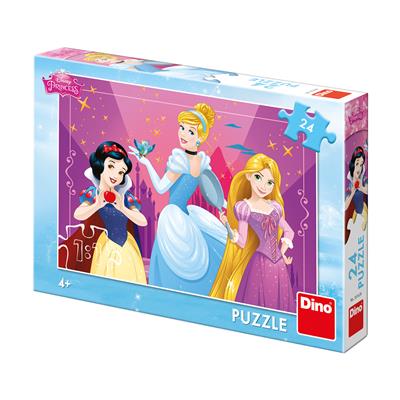 DINO ODVÁŽNÉ PRINCEZNY 24 Puzzle NOVÉ – hračka pro děti