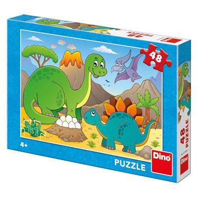 DINO DINOSAUŘI 48 Puzzle NOVÉ – hračka pro děti