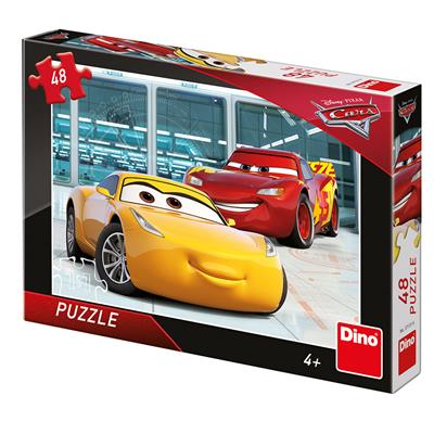 DINO CARS 3: PŘÍPRAVA 48 Puzzle NOVÉ – hračka pro děti